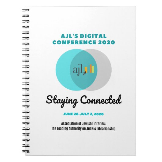 AJL 2020 Digital Conference-notebook Notitieboek (Voorkant)