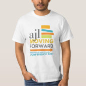 AJL 2021 Conferentie Mannen Shirt. T-shirt (Voorkant)