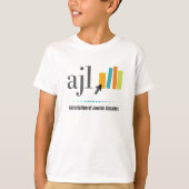 AJL logo en tekst Kinder T-shirt (Voorkant)