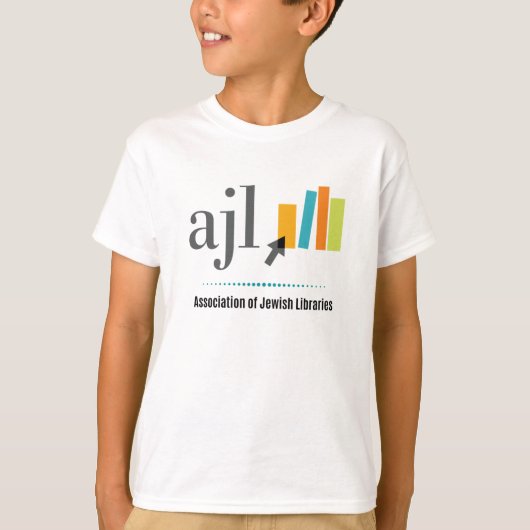 AJL logo en tekst Kinder T-shirt (Voorkant)