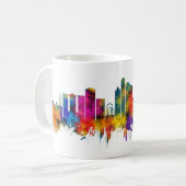 Ajman UAE Skyline Koffiemok (Voorkant links)