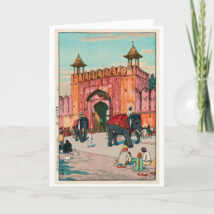 Ajmer Gate, Jaipur, Hiroshi Yoshida Kaart