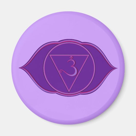 Ajna Chakra Magnet (Voorkant)