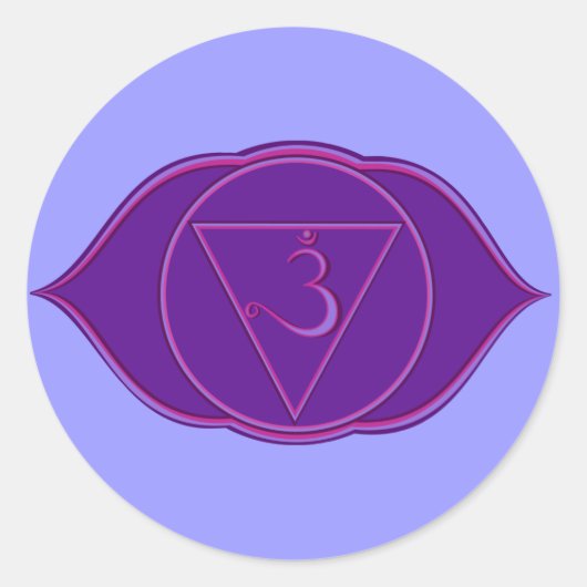 Ajna Chakra Sticker (Voorkant)