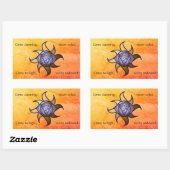 Ajna Chakra "Third Eye" Yoga Insight Lotus Sticker (Vel)