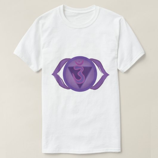 Ajna of derde oogchakra Mannen T-shirt (Design voorkant)