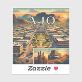Ajo Arizona 3 inch Vinyl Sticker