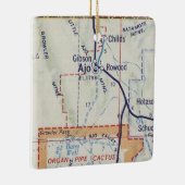 Ajo Arizona Map Keramisch Ornament (Rechts)