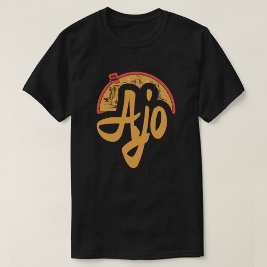 Ajo, Arizona T-shirt (Design voorkant)