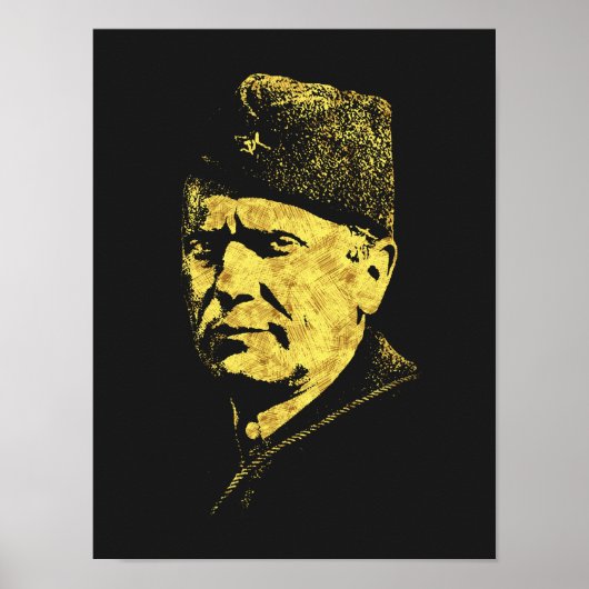 ĀJosip Broz Tito ĀPresident van Joegoslavië SFRJ Poster (Voorkant)