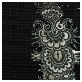 Ajrak-achtige stijl stof