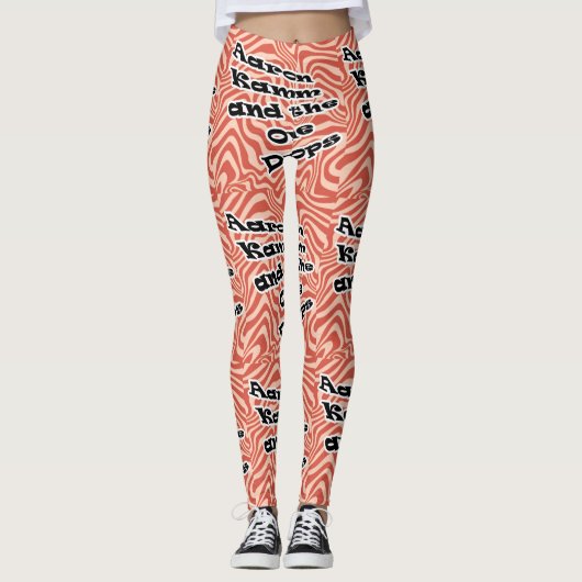 AK1D All Over Print Leggings (Voorkant)