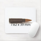 AK47 7,62 x 39 mm AMM Ronde Muismat (Met muis)
