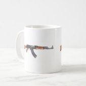 AK47 Assault-geweer Koffiemok (Voorkant links)