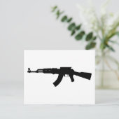 ak47 briefkaart (Staand voorkant)
