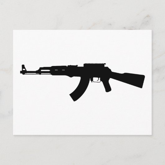 ak47 briefkaart (Voorkant)