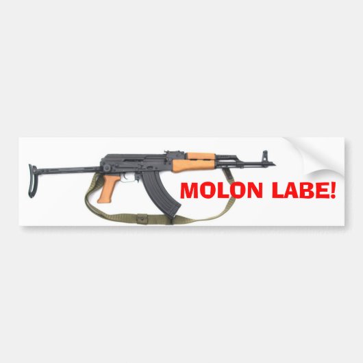 ak47 bumpersticker (Voorkant)