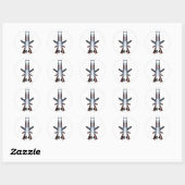 AK47 Dual Assault Rifles Sticker (Vel)