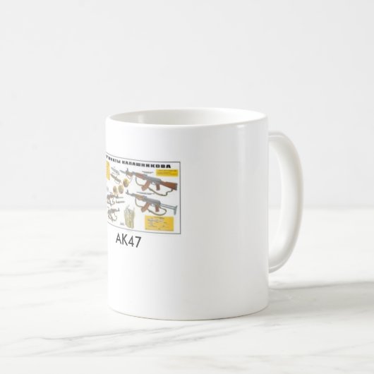 AK47 KOFFIEMOK (Voorkant rechts)