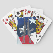AK47 patriottische speelkaarten (Achterkant)