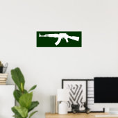 ak47 poster (Thuiskantoor)
