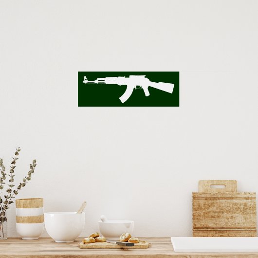 ak47 poster (Keuken)