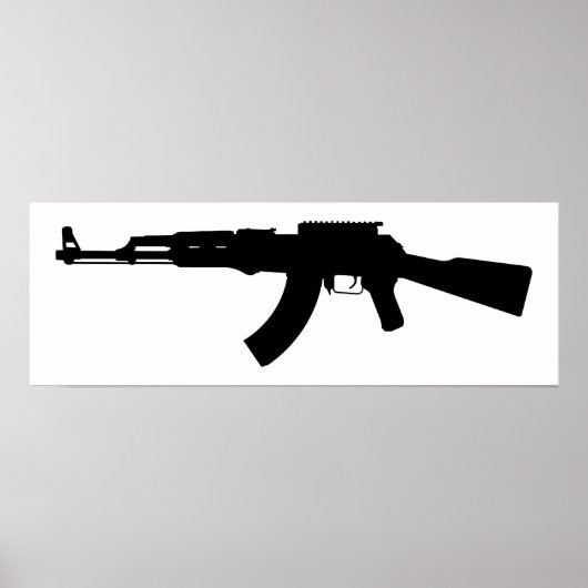 ak47 poster (Voorkant)