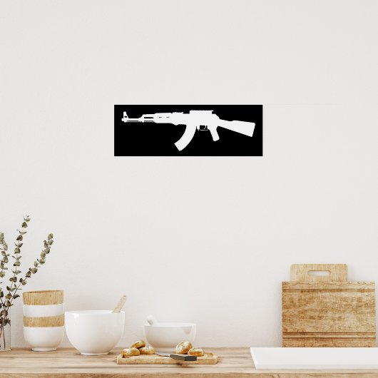 ak47 poster (Keuken)