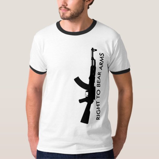 AK47: Recht op beren T-shirt (Voorkant)