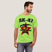 AK47 Red Star Z T-shirt (Voorkant volledig)
