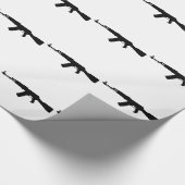 AK-47-aanvalgeweer Kalashnikov Cadeaupapier (Hoek)