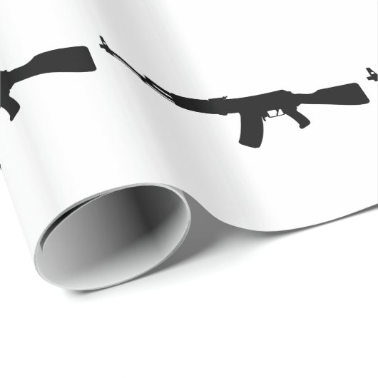 AK-47-aanvalgeweer Kalashnikov Cadeaupapier (Rol Hoek)