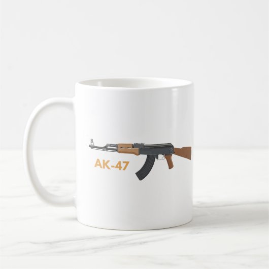 AK-47 Assault Rifle Koffiemok (Links)