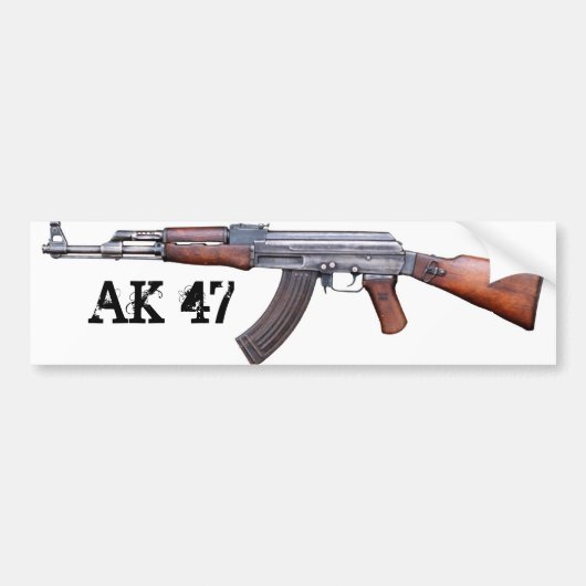 AK-47 BUMPERSTICKER (Voorkant)