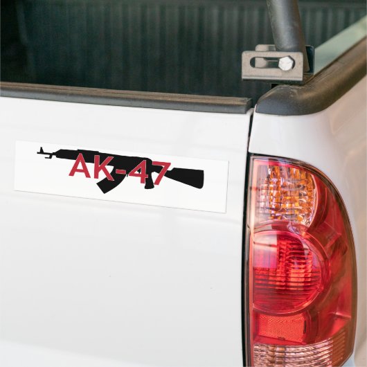 AK-47 BUMPERSTICKER (Op Truck)