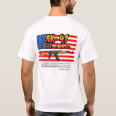 AK-47 Eigenaren van Amerika T-shirt (Achterkant)