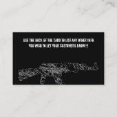 ak 47 ffl visitekaartje (Achterkant)