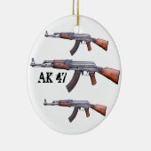 AK-47 KERAMISCH ORNAMENT (Rechts)