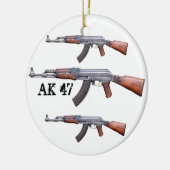 AK-47 KERAMISCH ORNAMENT (Links)