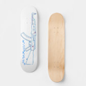 AK 47 KeystoneKreations Skateboard (Voorkant)