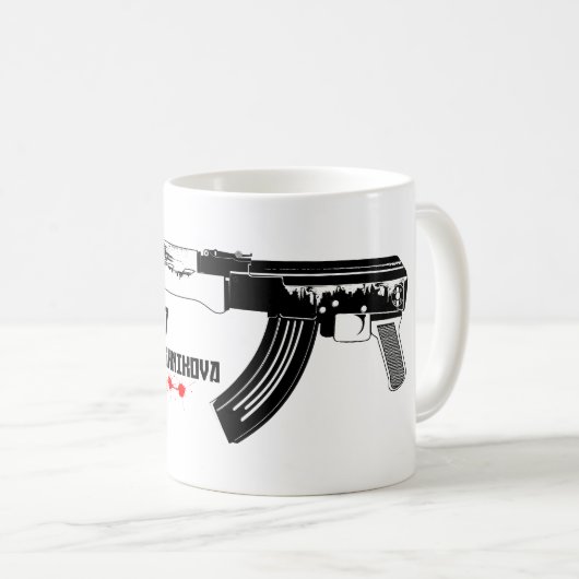 AK-47 mok (Voorkant rechts)