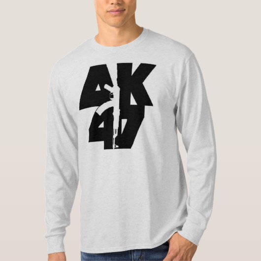AK-47 shirt met lange mouwen (Voorkant)