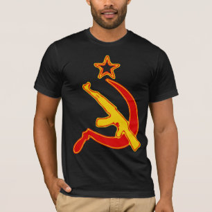AK-47 & Sickle *met Star* T-shirt