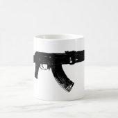 AK-47 Silhouette Koffiemok (Center)
