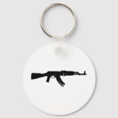 AK-47 Silhouette Sleutelhanger (Voorkant)