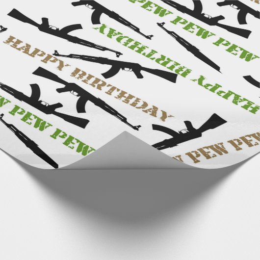 AK-47 Verpakt papier voor thuisdag (Hoek)