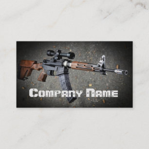AK-47 Vuurwapens Visitekaartje