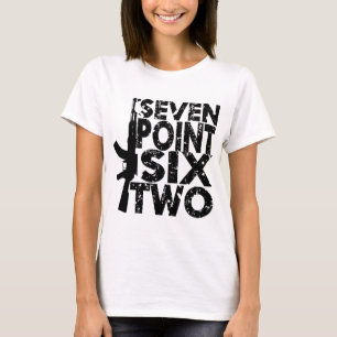 AK-47 Zeven punt Zes Twee T-shirt