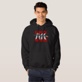 AK 47 Zeventig gekookt overhemd Hoodie (Voorkant volledig)