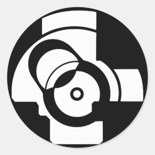 AK Boltface Ronde Sticker